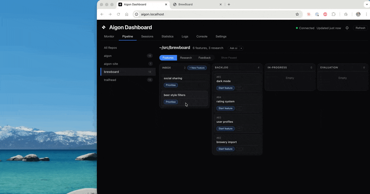 Fleet started — Codex and Gemini implementing in parallel